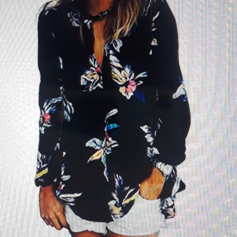 Chiffon loose casual blouse